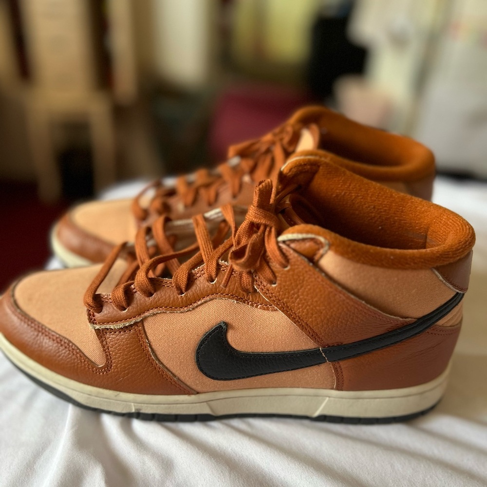 Nike Dunk Mid Amber Brown/Dark